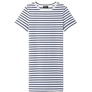 APC striped T shirt dress small